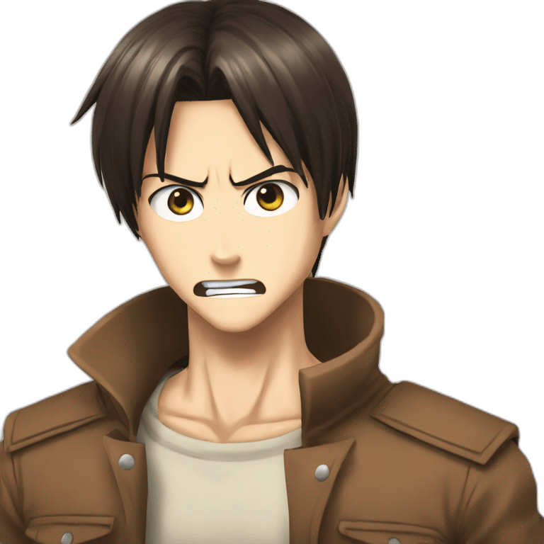 Eren attack on titan emoji