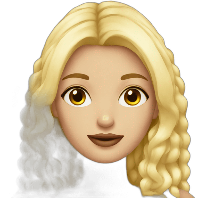 Chic rubia emoji