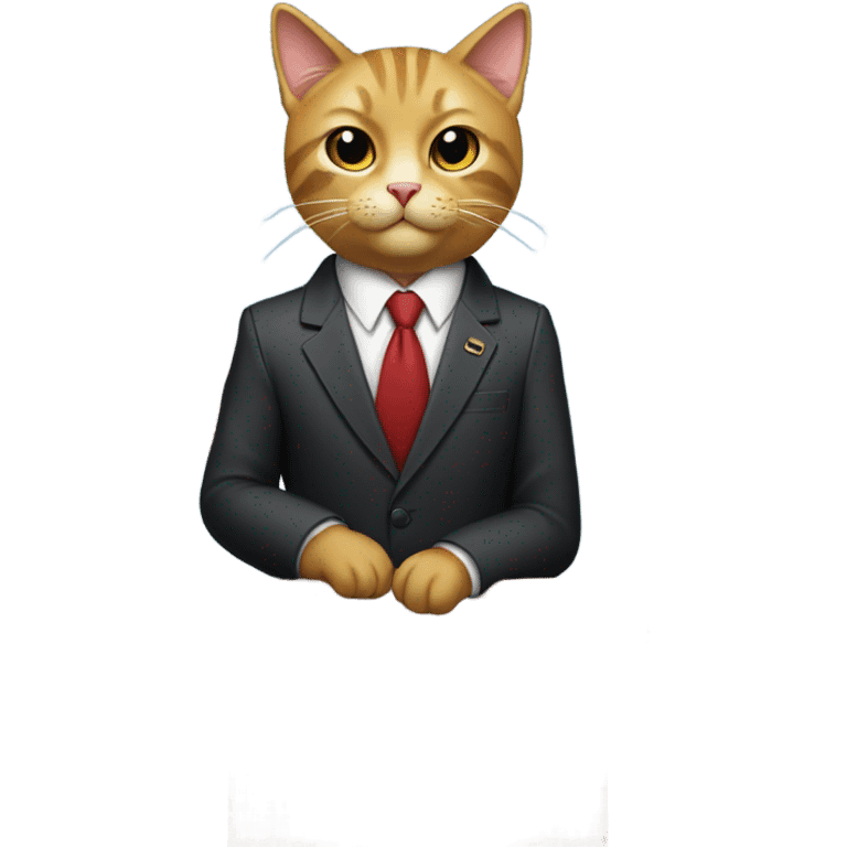 Cat president emoji