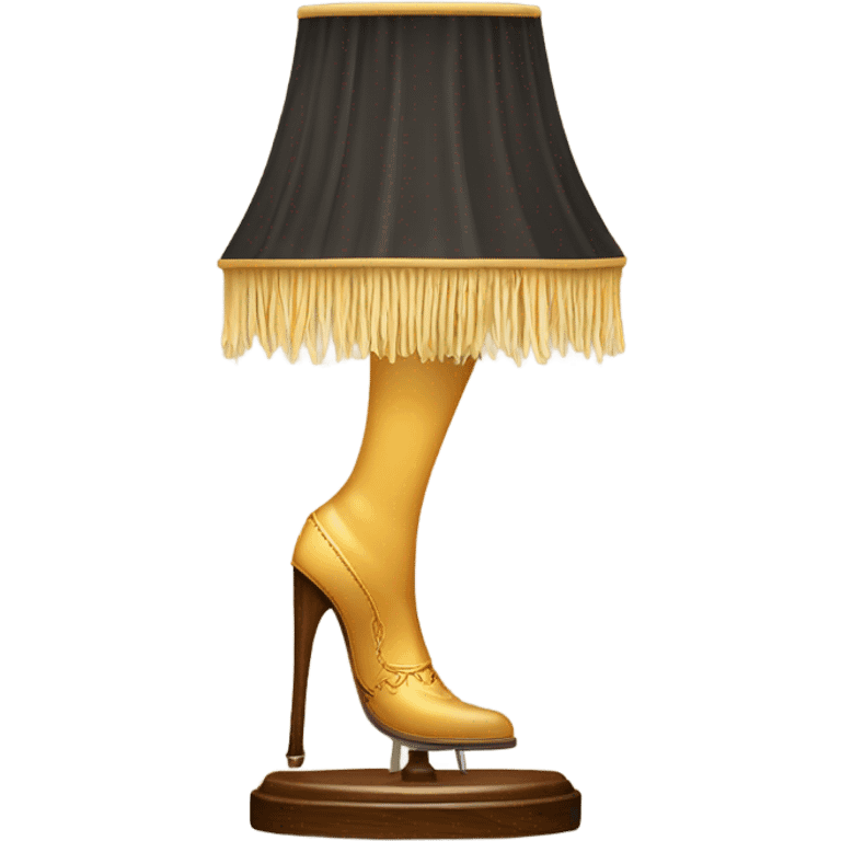 Leg lamp from the movie “A Christmas Story” emoji