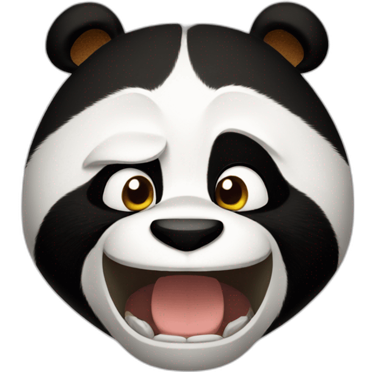 kung fu panda smile emoji