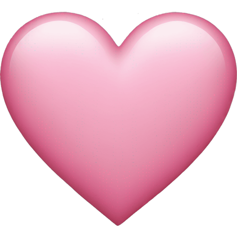 Pink heart  emoji