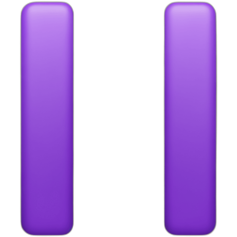 purple equal sign emoji