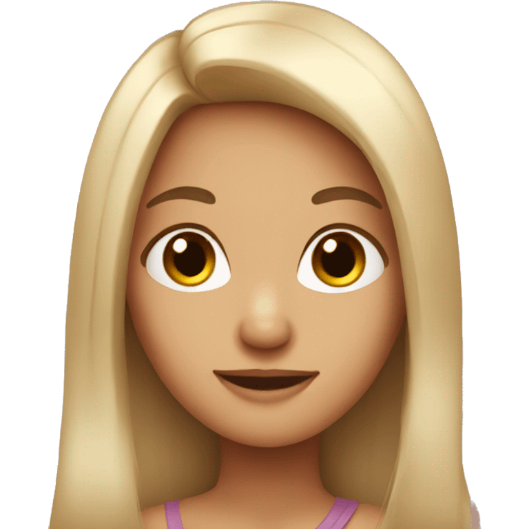 girl with long hair emoji