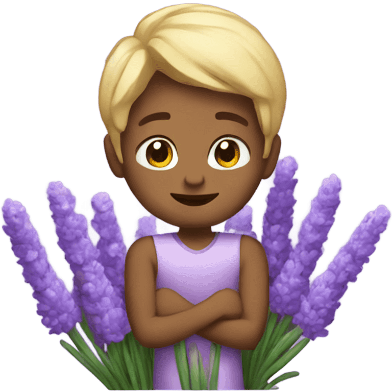 lavender love emoji