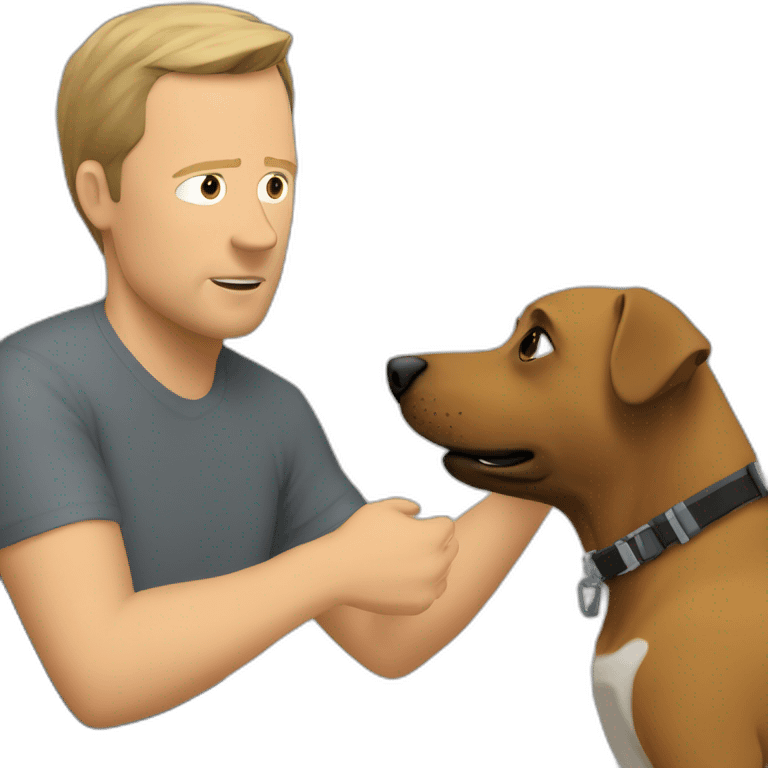 jack bauer petting a dog emoji