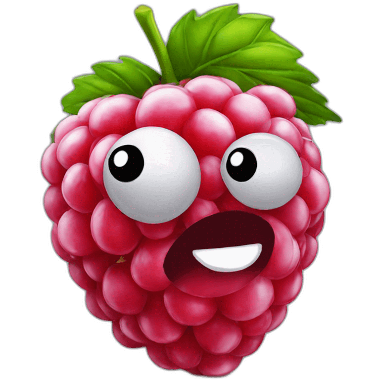 Framboise fruits emoji