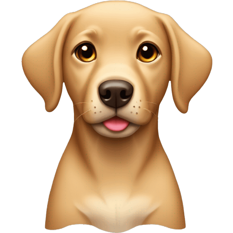 fawn Labrador  emoji