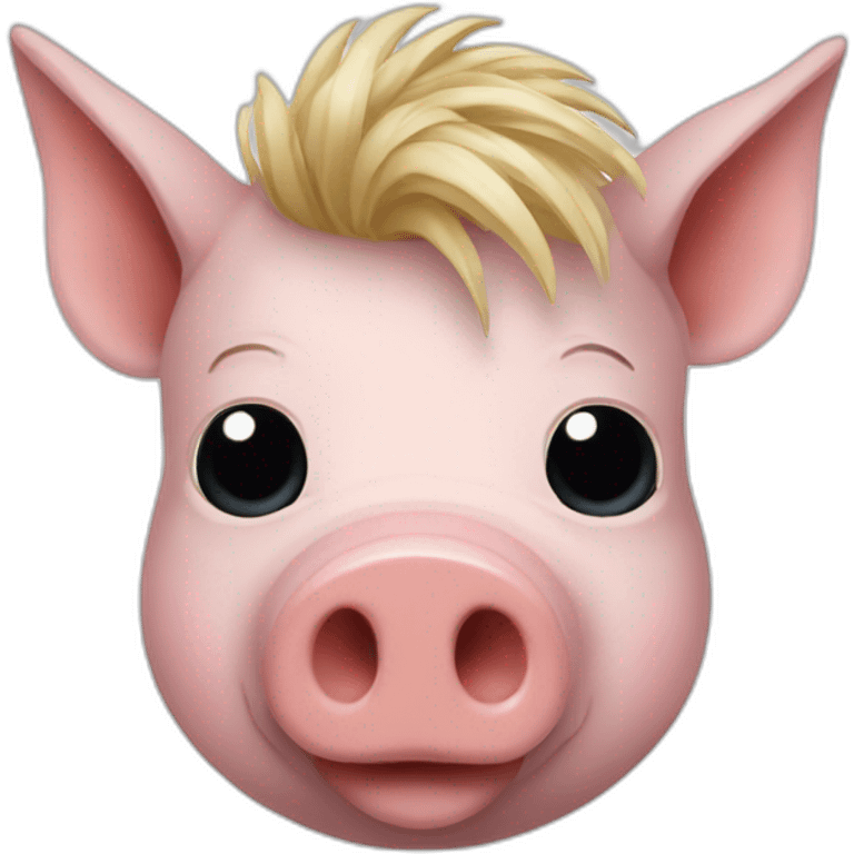 david bowie pig emoji