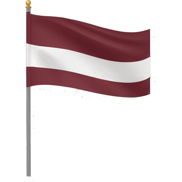 Latvian flag with muslim  emoji