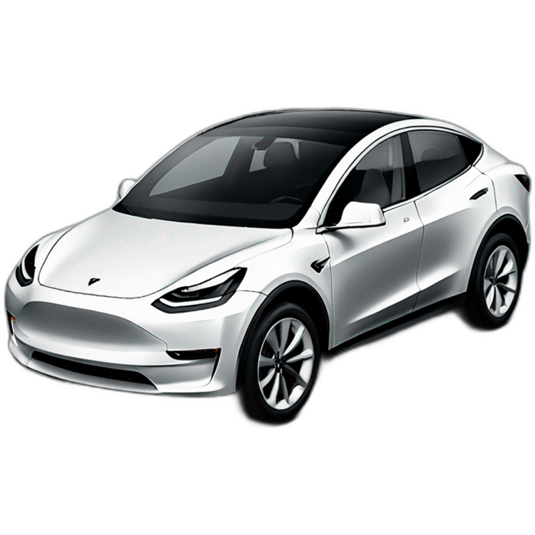 Tesla model y emoji