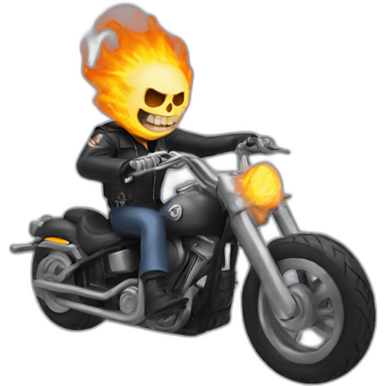 Disney pixar ghost Rider emoji