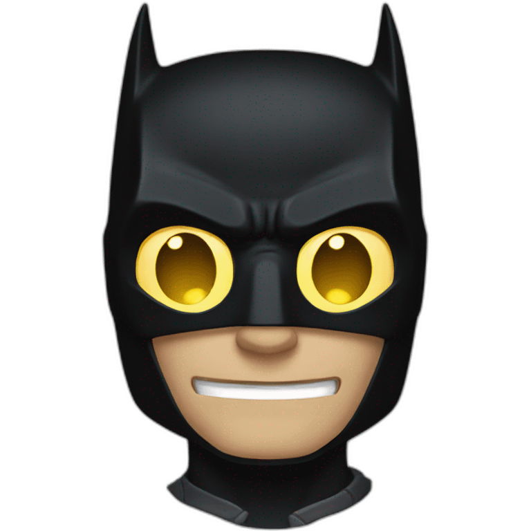 Batman at night emoji