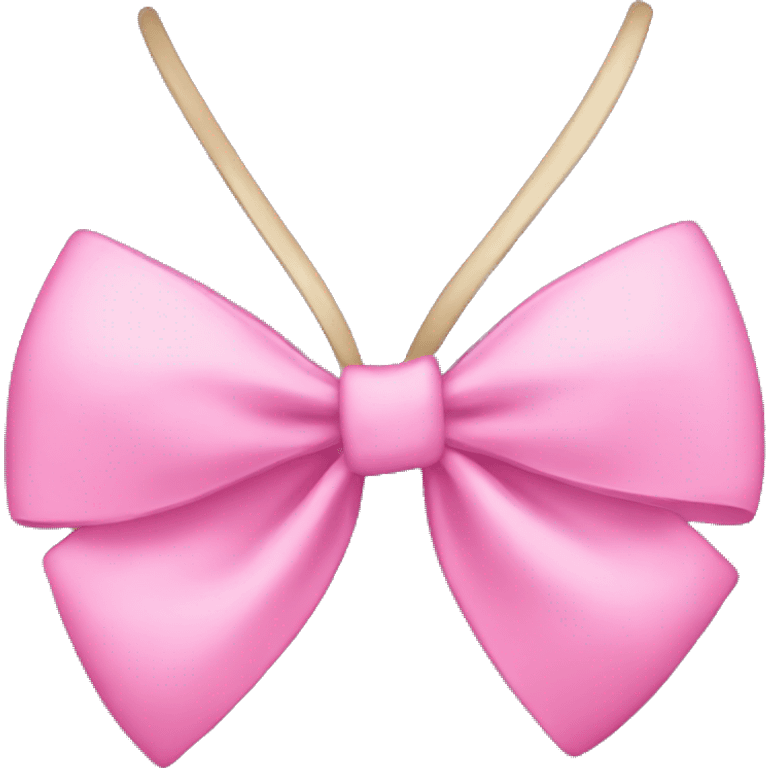 Coquette bow emoji