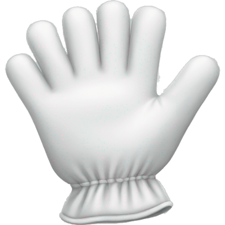 White gloves emoji