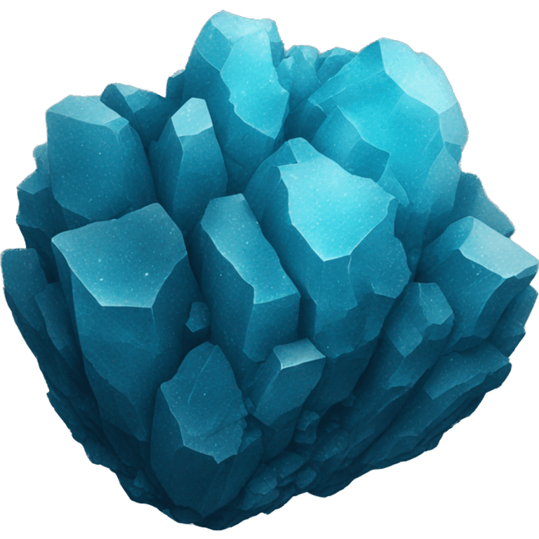 blue mineral emoji