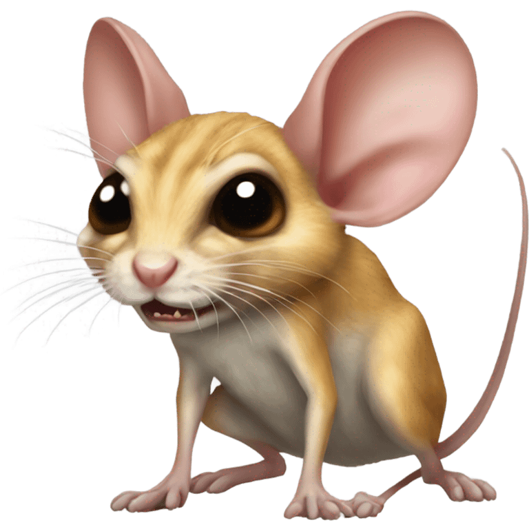 Angry jerboa emoji