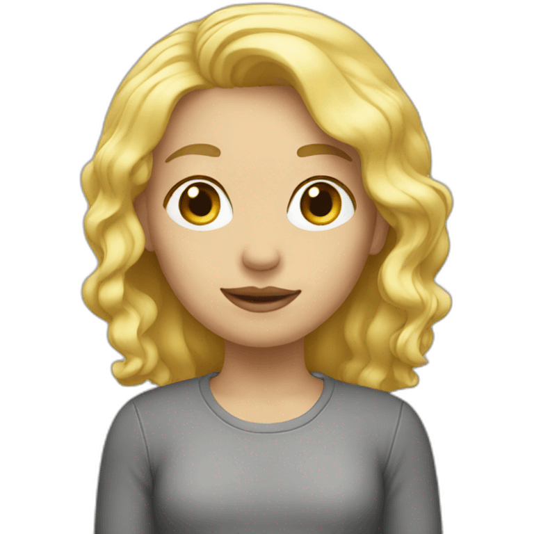 blond emoji