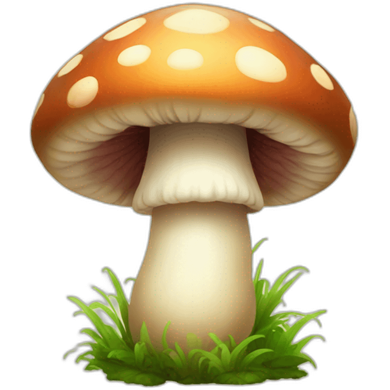 mushroom cute emoji