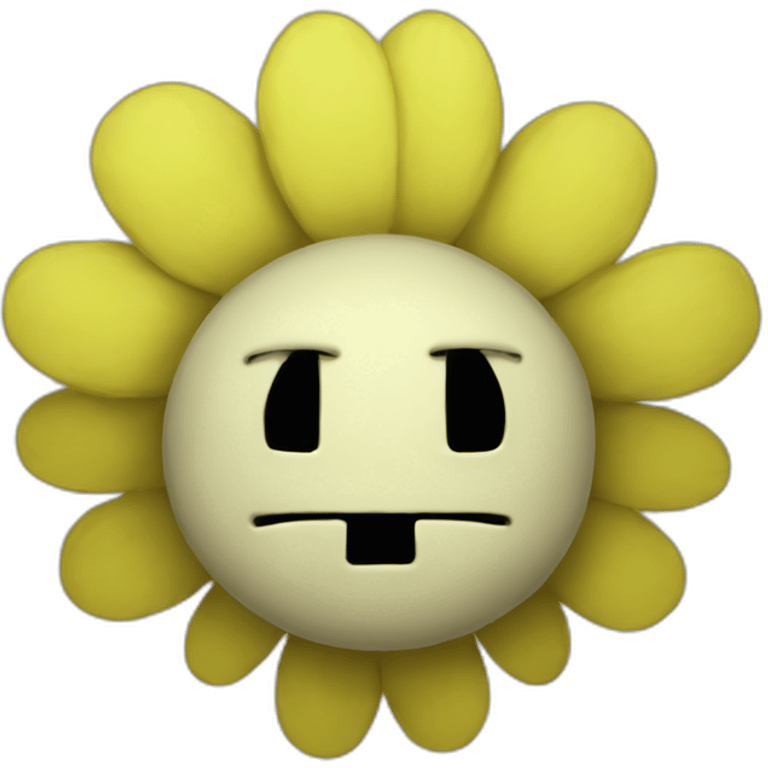 flowey undertale emoji