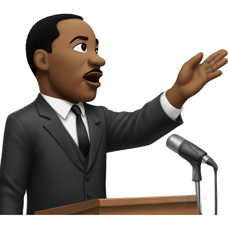 mlk getting speeched emoji