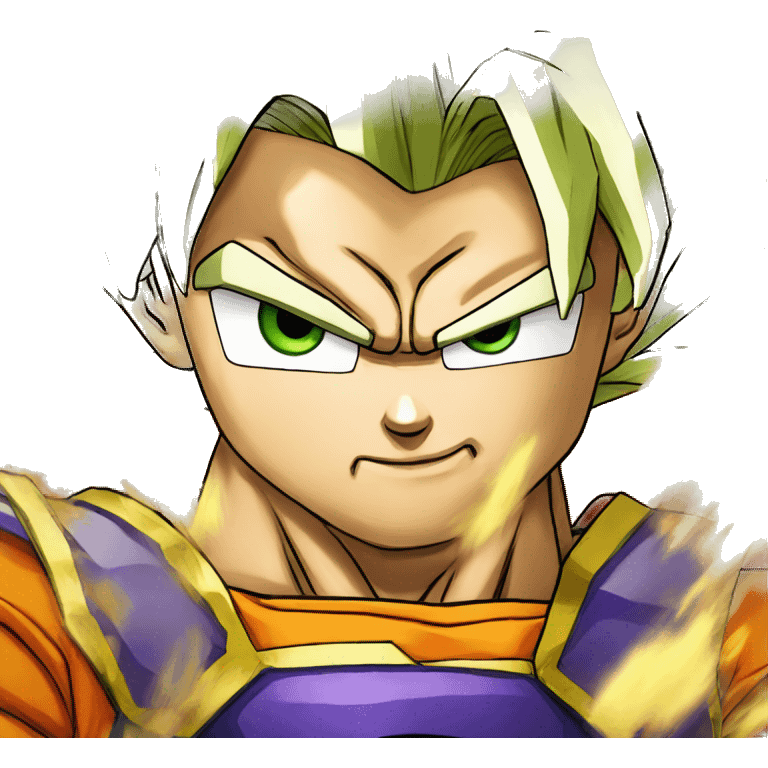 Végéta de dragon ball z emoji