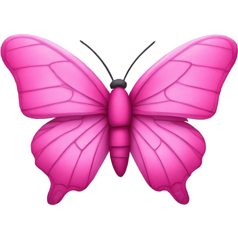 pink butterfly  emoji