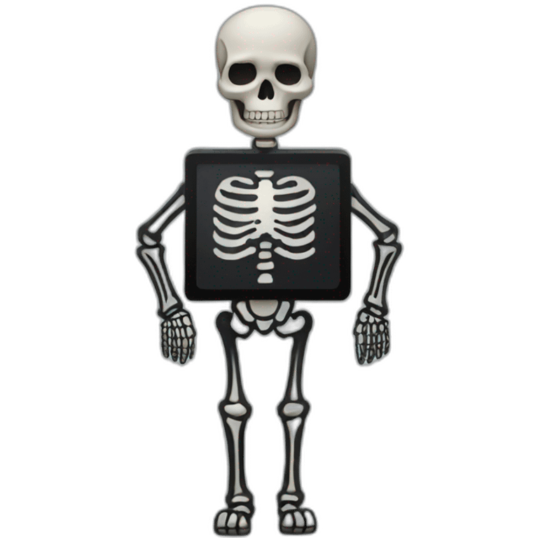 skeleton-looking-at-watch emoji