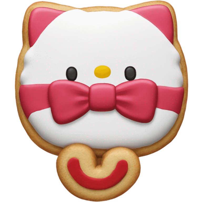 Hello kitty galleta navidad  emoji