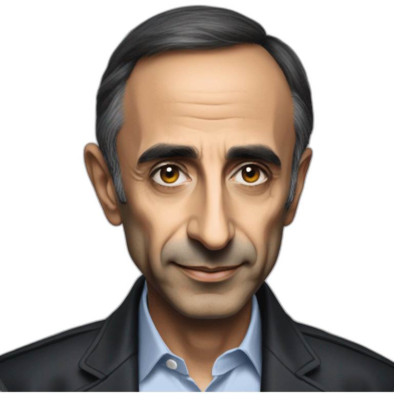 eric zemmour embrasse un arabe emoji