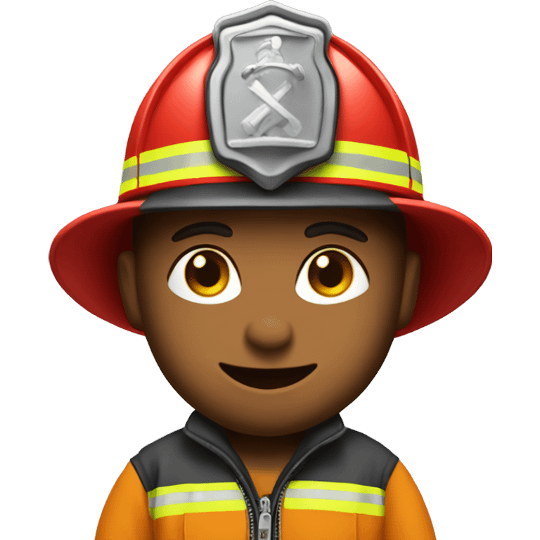 fire fighter ,whole body emoji