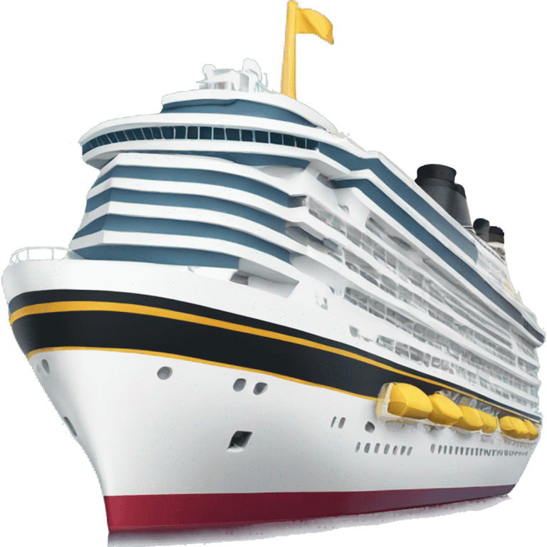 Caribbean cruise ship emoji