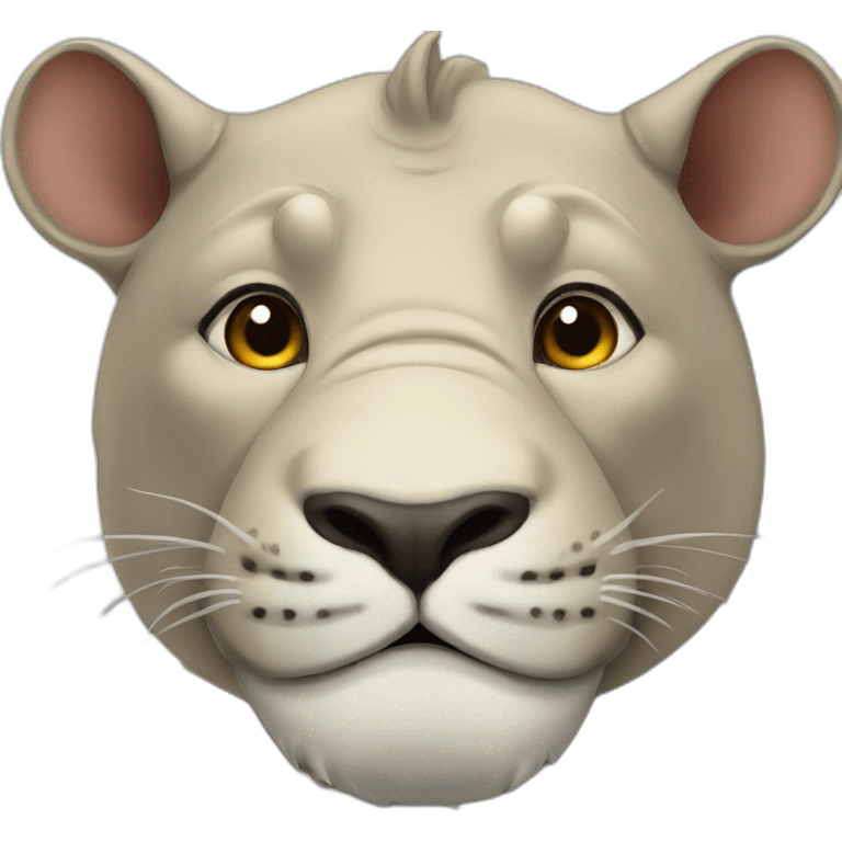 Lion Rhino emoji