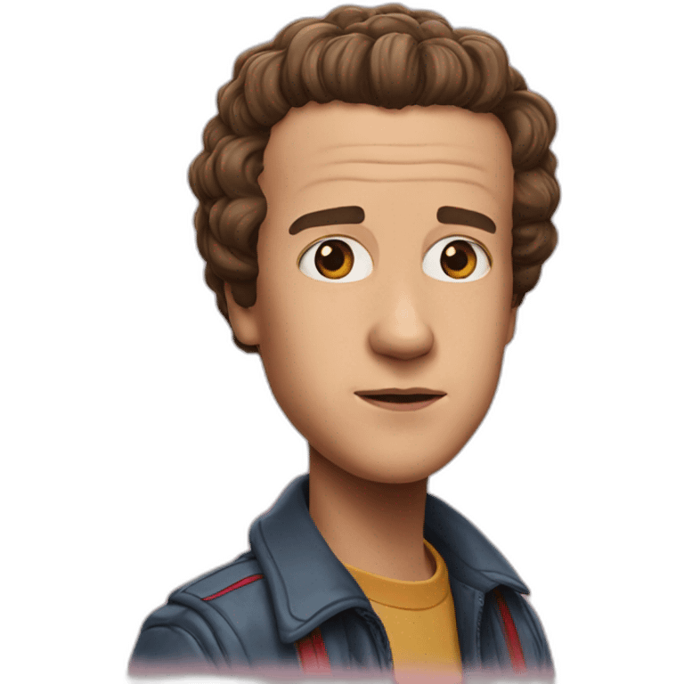 Eleven from Stranger things  emoji