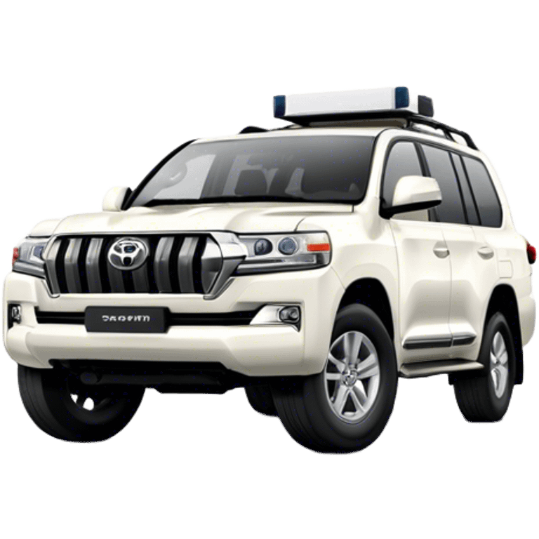 Toyota Land Cruiser - Toyota (Model Year: 2021) (Iconic colour: White) emoji