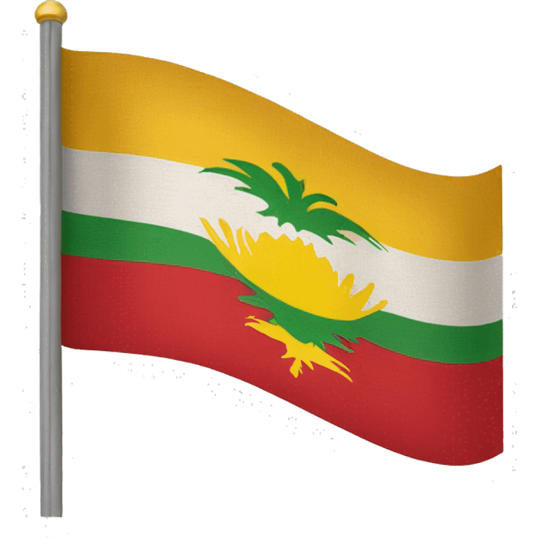 Kurdistan flag emoji emoji