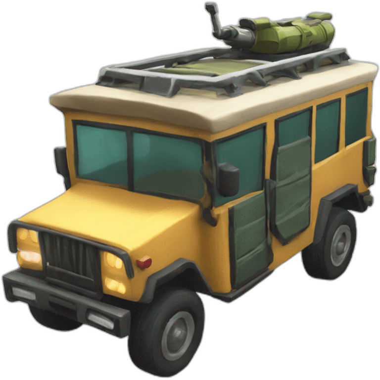 Fornite battlebus emoji