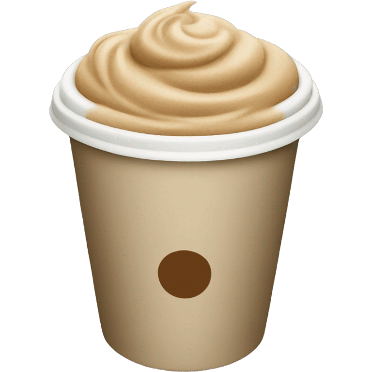 beige starbucks cup emoji