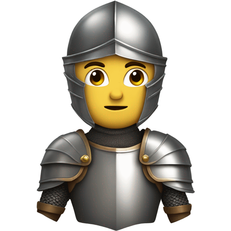 Knight in shining armor emoji