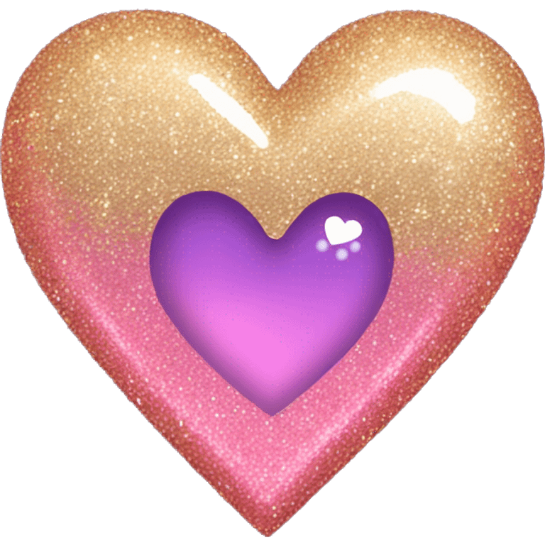 glitter heart emoji