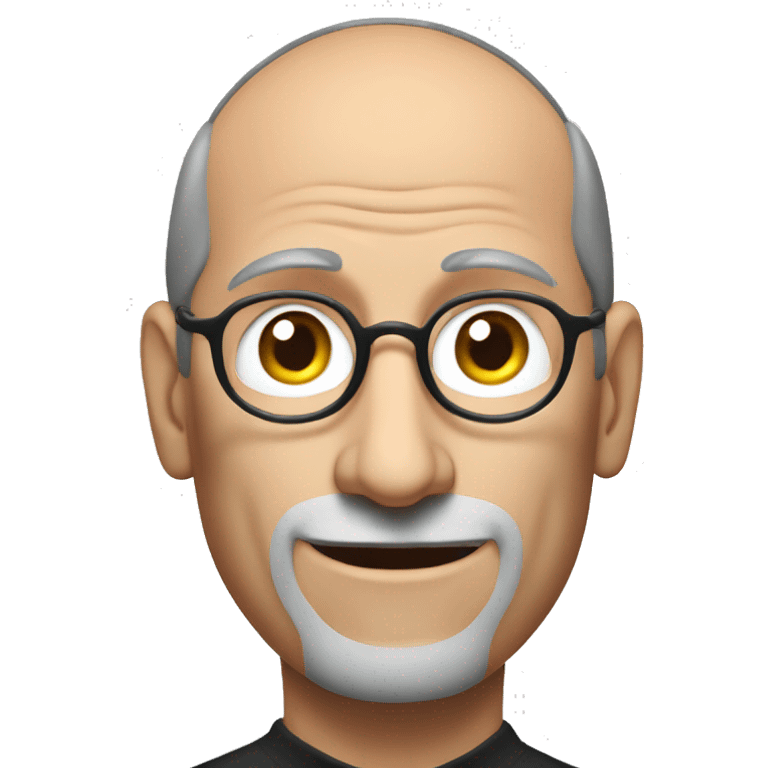 Steve Jobs shows okay sign emoji