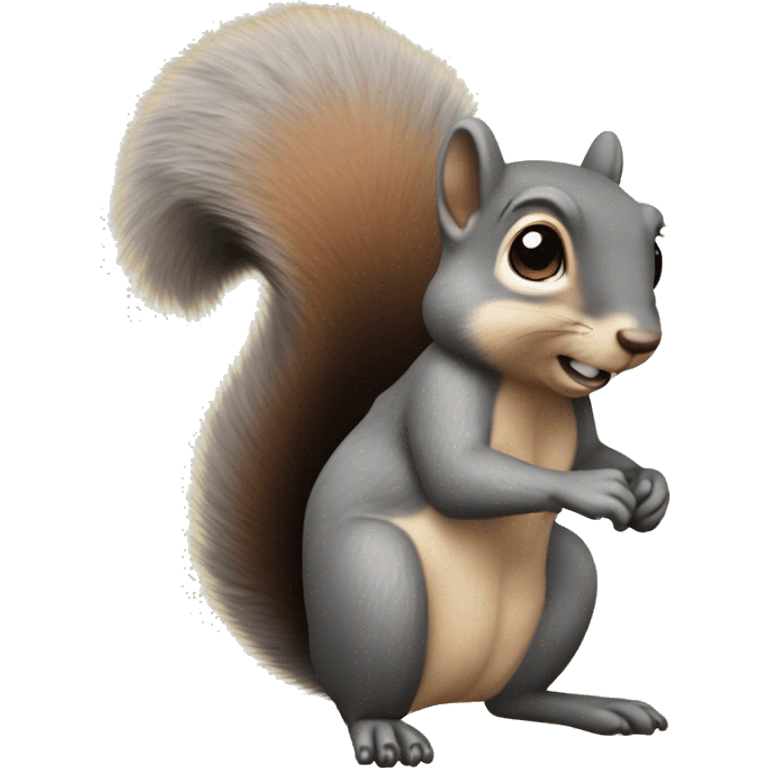 Squirrel sh emoji