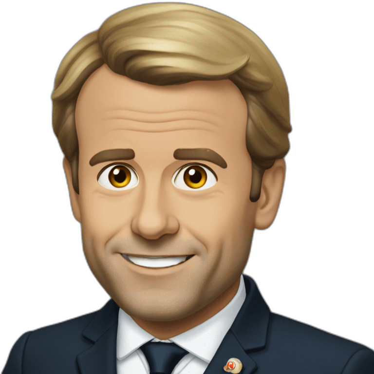 Émanuel macron emoji