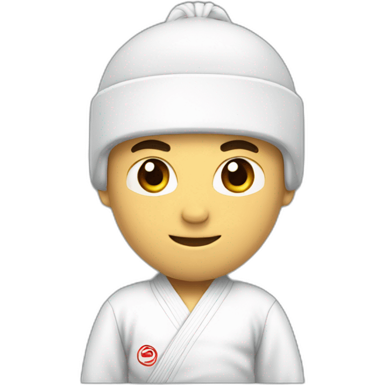 man jiu-jitsu emoji