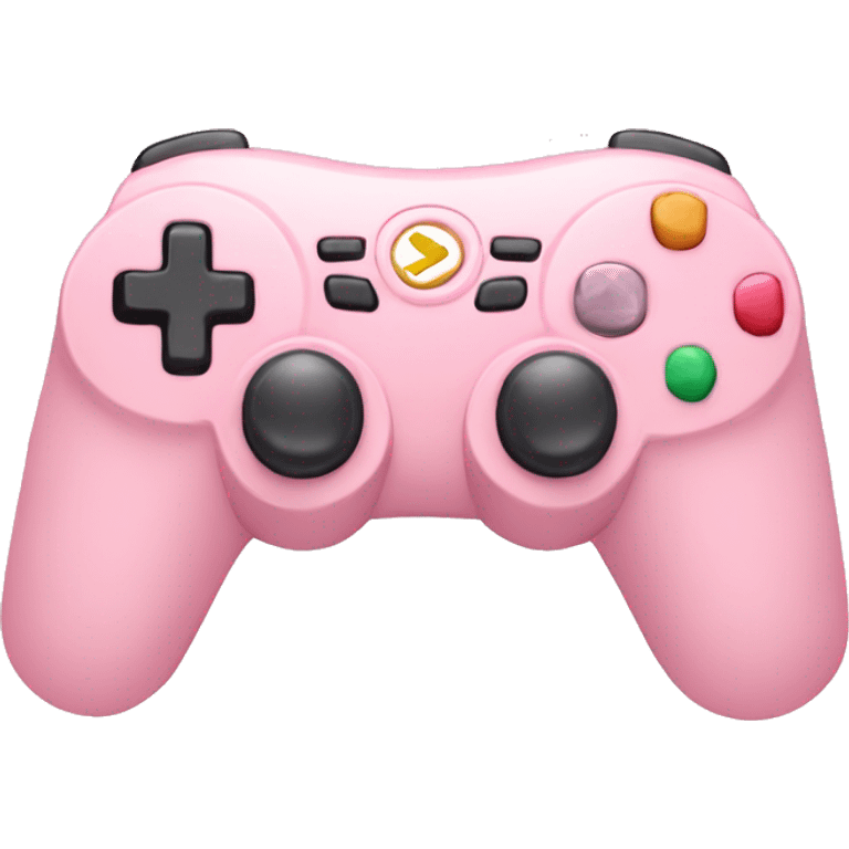 Light pink video game controller emoji