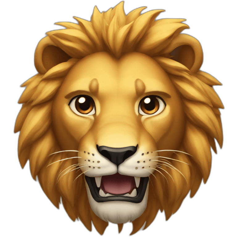 fury lion emoji