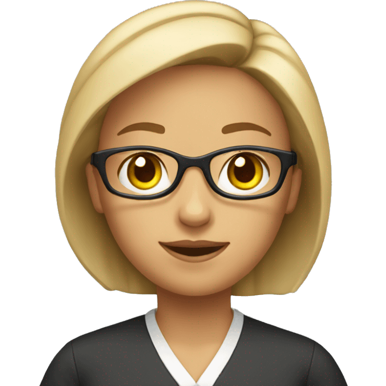 female elementary school educator emoji