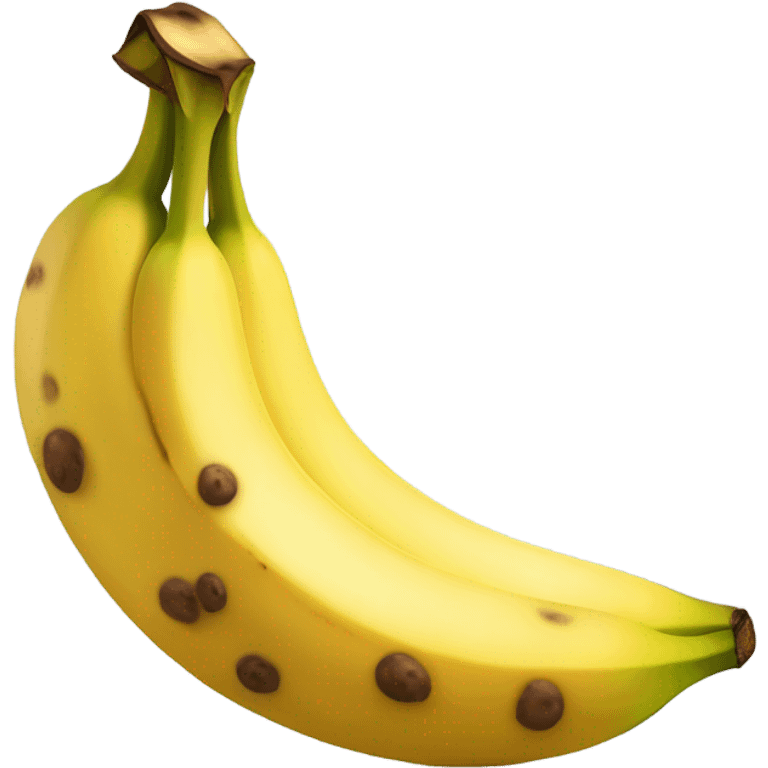 Spotted banana  emoji