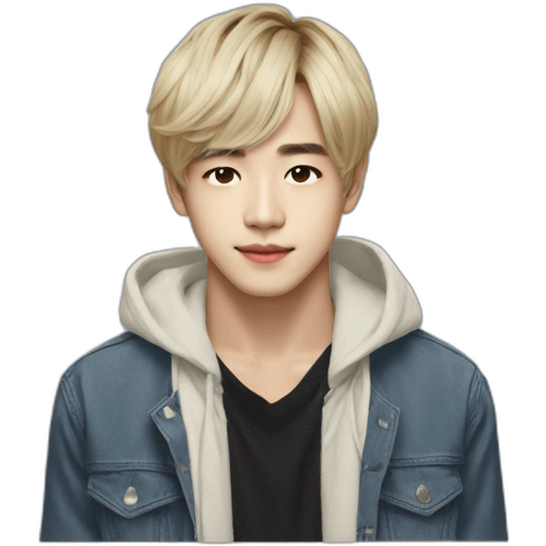 Kim Taehyung from BTS emoji