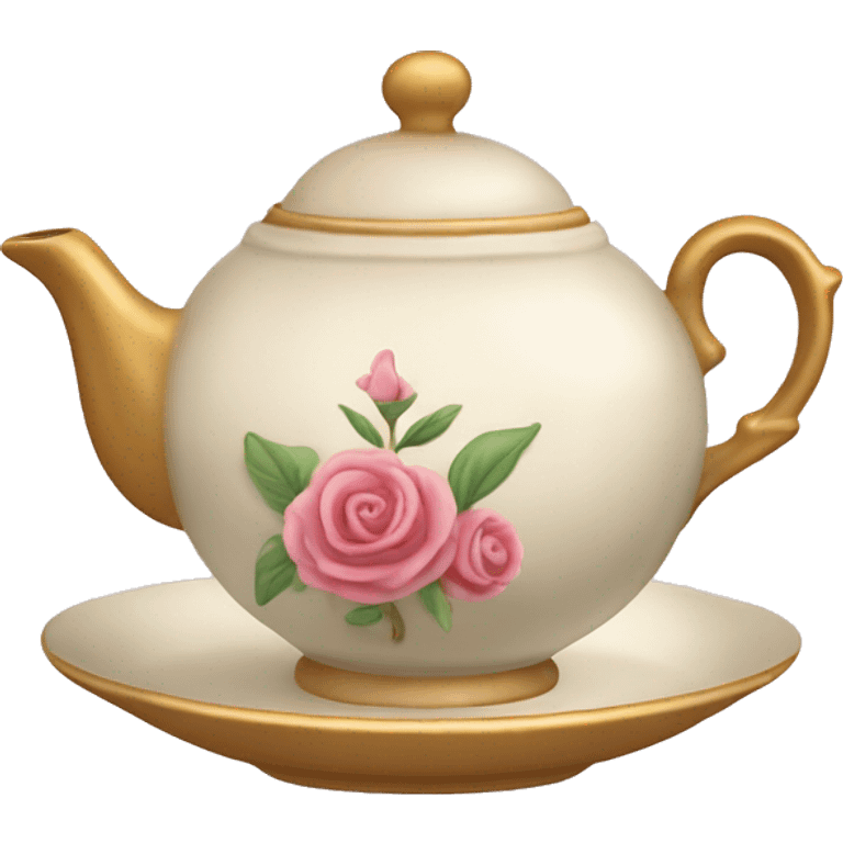 Bridgerton Inspired Emoji : Tea Set – A delicate teacup or teapot, for the countless tea scenes and gossip sessions. emoji